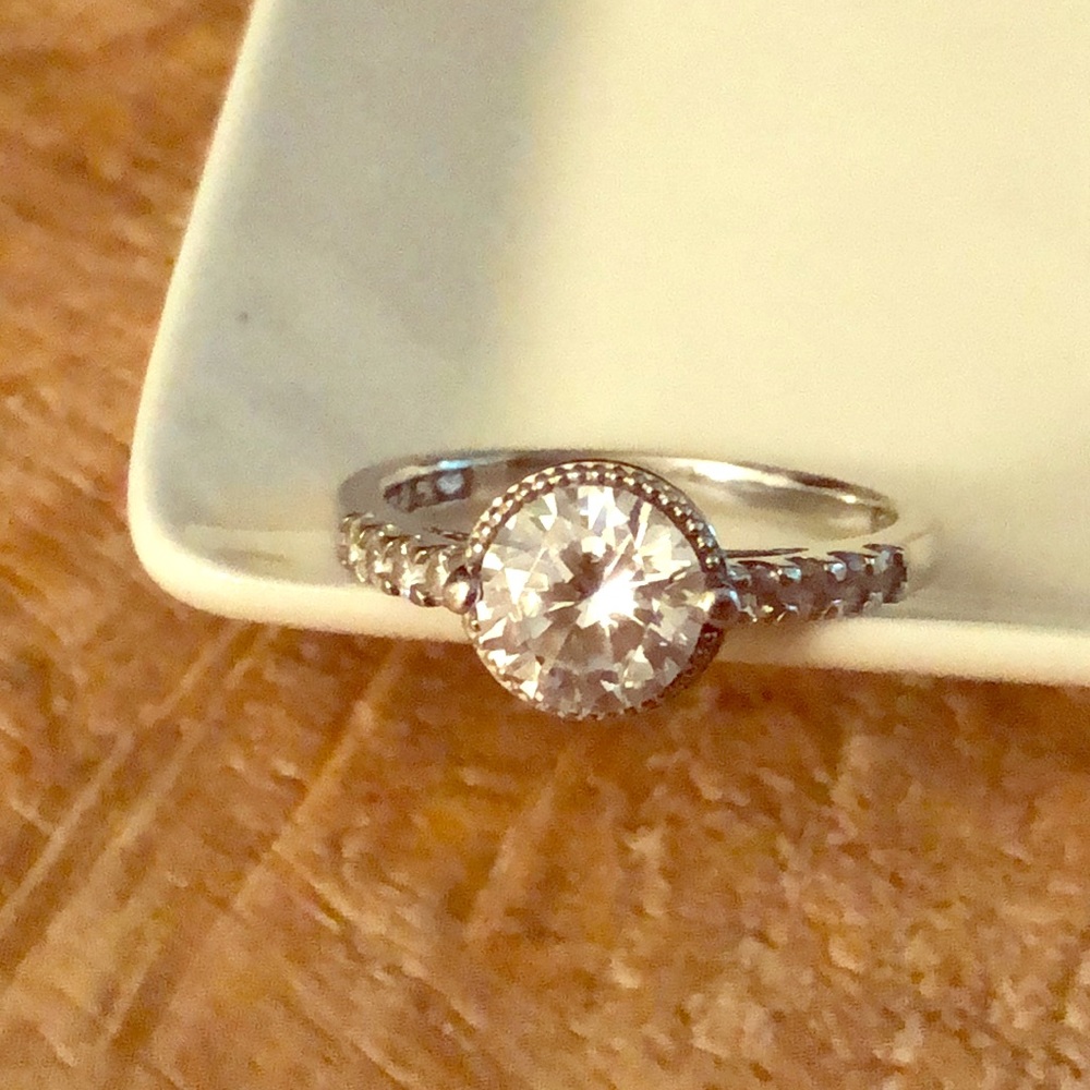 Sterling Silver CZ Ring